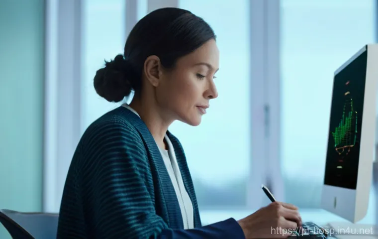 건강검진에서 자주 발견되는 이상 소견 - **Prompt:** A thoughtful adult woman in her mid-30s, dressed in a stylish yet modest cardigan over a...