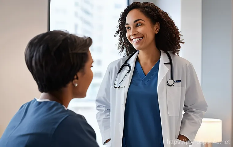 암 전문 종합병원 추천 - **Prompt: Humanized Multidisciplinary Care**
    A diverse team of compassionate healthcare professi...